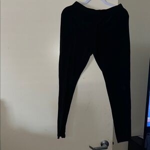 Women’s velour Black Leggings